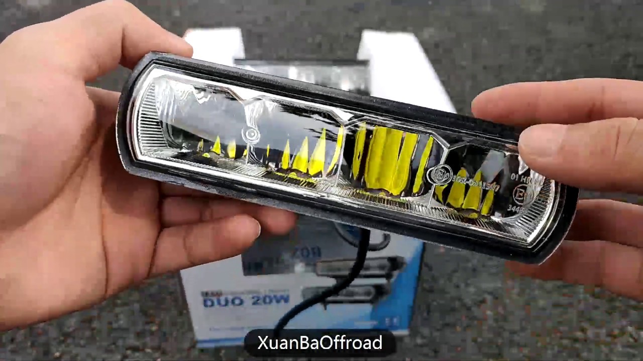 6 Inch 20W Slim LED Work Light Bar For Offroad Trucks Boat ATV 4x4 4WD