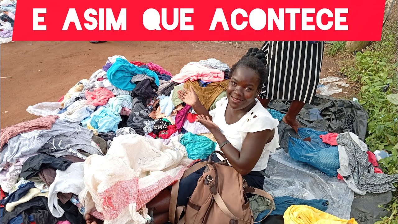 Como compra-se fardo de roupa 
