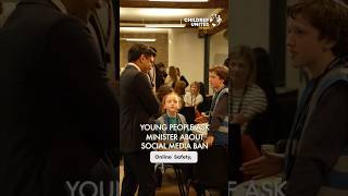 Young people ask the UK government minister for online safety about the social media ban