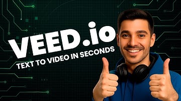 How To Turn Text Into Awesome Videos Fast with VEED.io