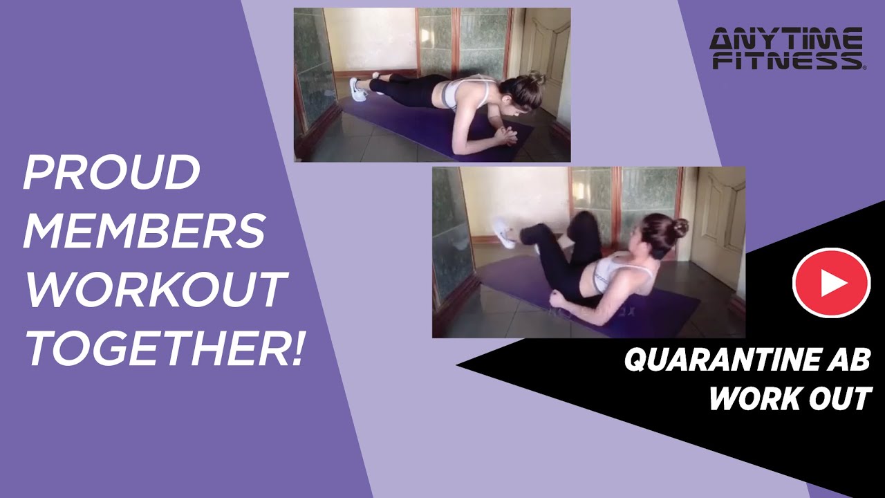 FEATURED MEMBER: Quarantine Ab Work Out
