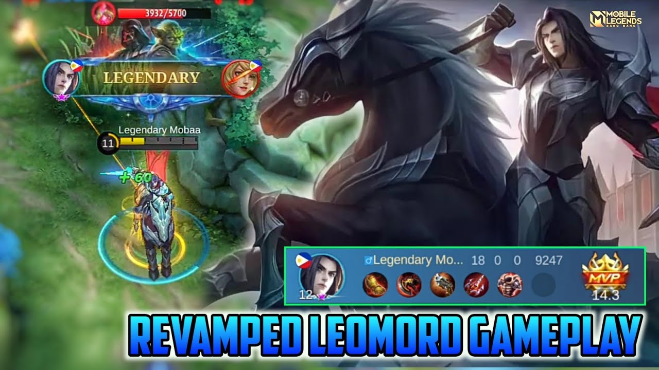 Legendary Leomord 100% Unstoppable Gameplay - Top 1 Global Leomord by Chay- Mobile  Legends 