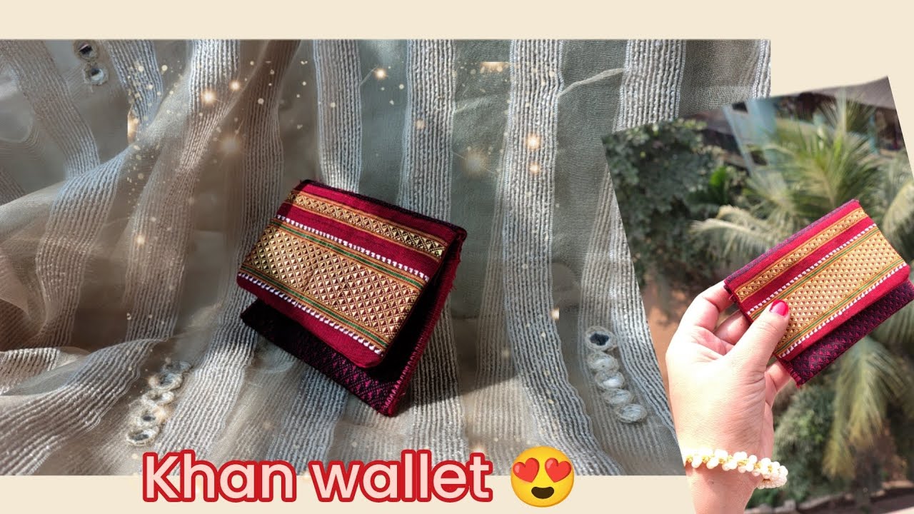 खण पर्स |khan wallet| makar sankranti vaan idea  #diy #khan #sankranti #traditional