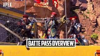 Apex Legends All Battlepass Overview Trailer (1 - 8)