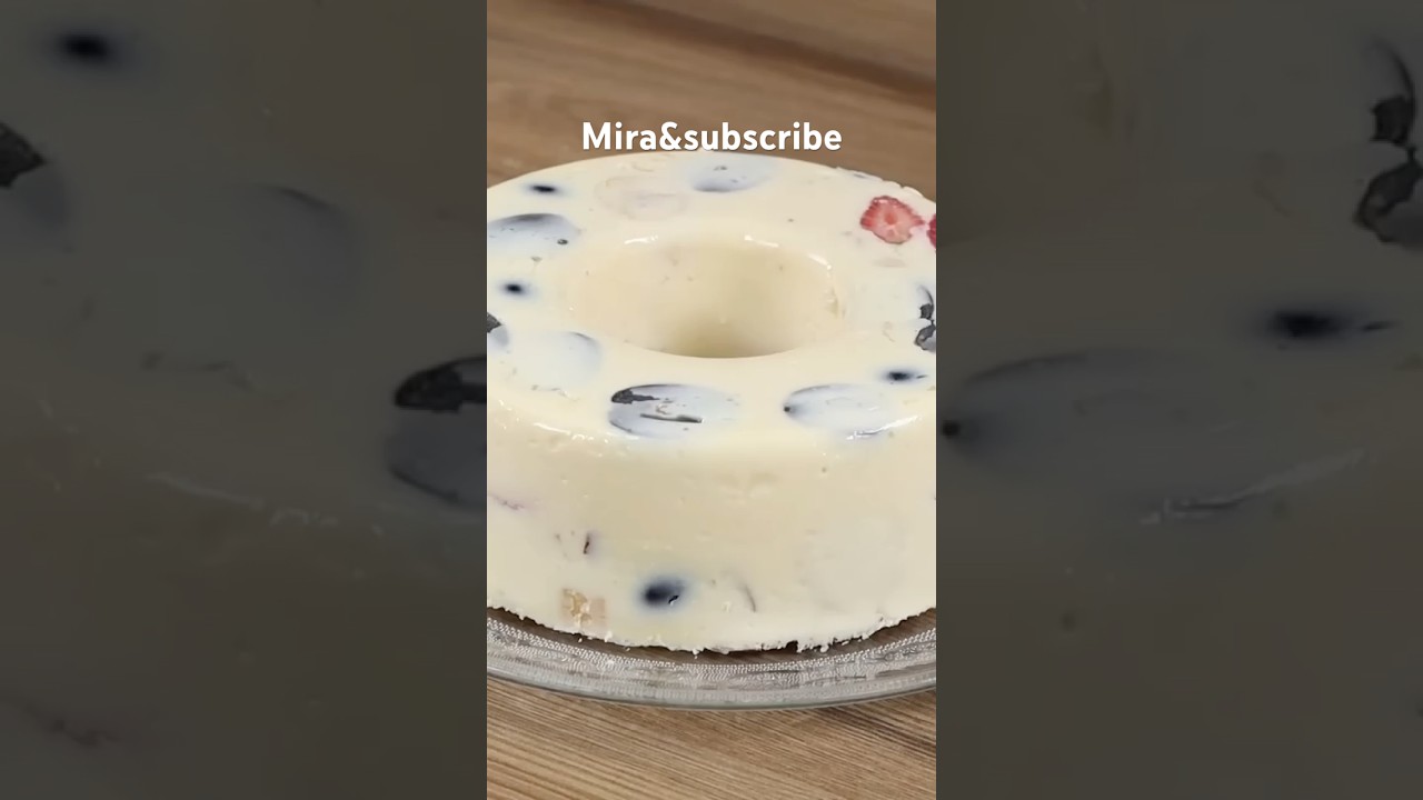 Prepara postre, asi receta fácil#suscríbete