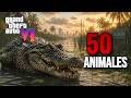 Descubrí casi 50 ANIMALES QUE ESCONDÍA GTA 6 ????