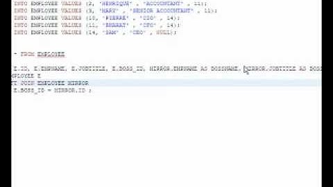 Chapter 7(14) - Self Join