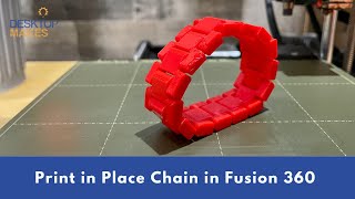 Print in Place Watch Band in Fusion 360 by Desktop Makes 4,291 views 1 year ago 21 minutes