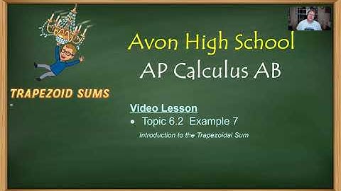 Avon High School - AP Calculus AB - Topic 6.2 - Example 7