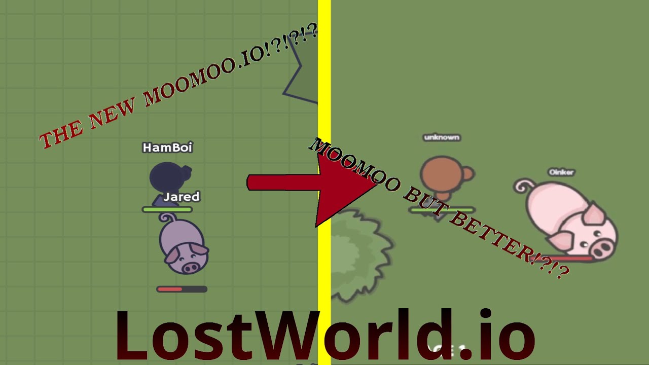LostWorld.io - Moomoo.io But Better!?!