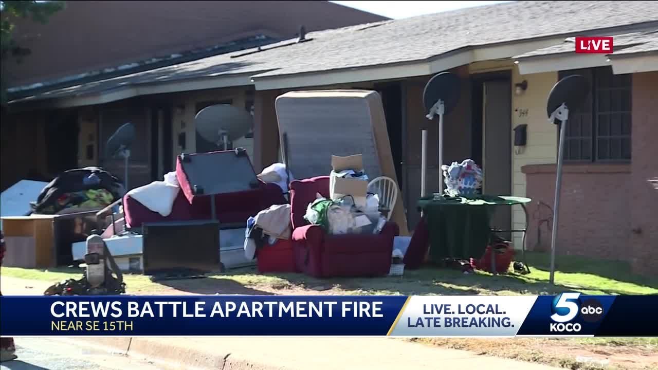 Oklahoma City fire crews respond to apartment complex for fourth time ...