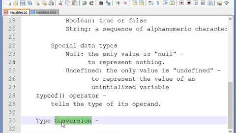 JavaScript tutorial for beginners - JavaScript variables video lecture-03