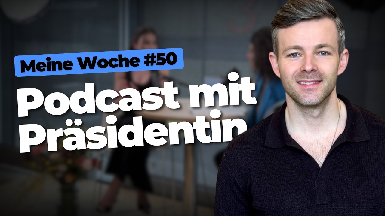 Podcastproduktion im Parlament & Messeproduktion in Düsseldorf | Podcast Agentur (Business Vlog)