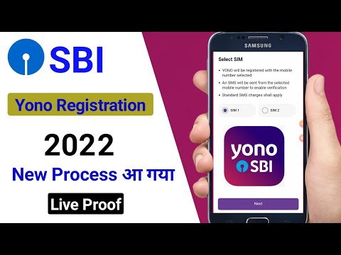 SBI Yono Account registration new process 2022 | yono registration 2022 | yono sbi account login