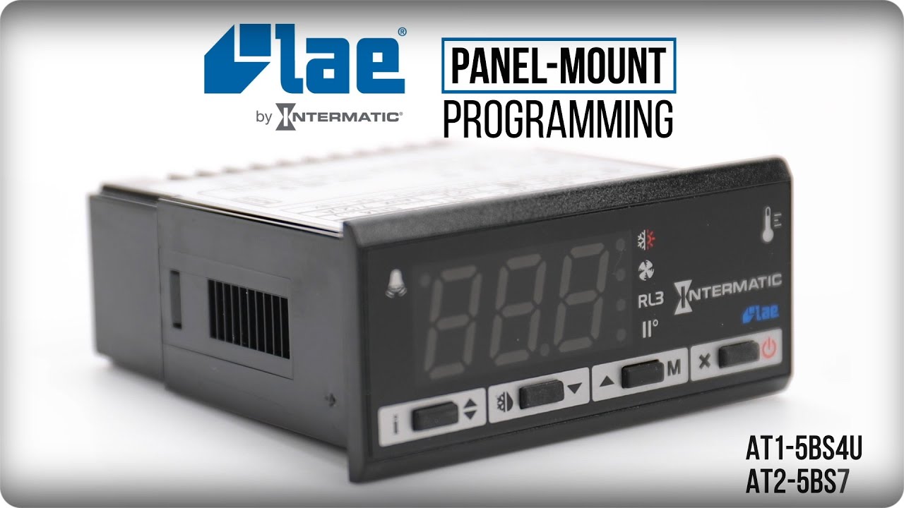 How to Program an LAE by Intermatic Panel-Mount Digital Temperature