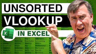 Excel - Unlock the Truth About VLOOKUP Sorting! Excel Tutorial | MrExcel - Episode 781