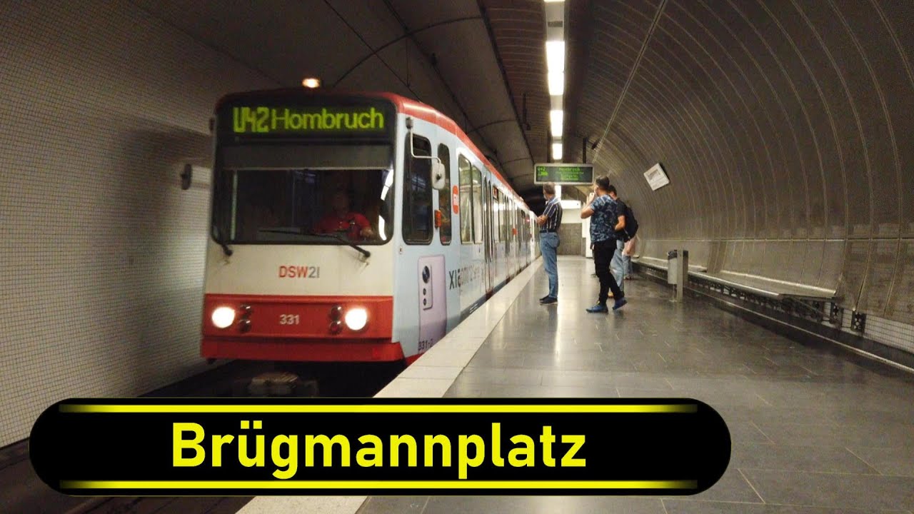 Stadtbahn Station Brügmannplatz - Dortmund 🇩🇪 - Walkthrough 🚶