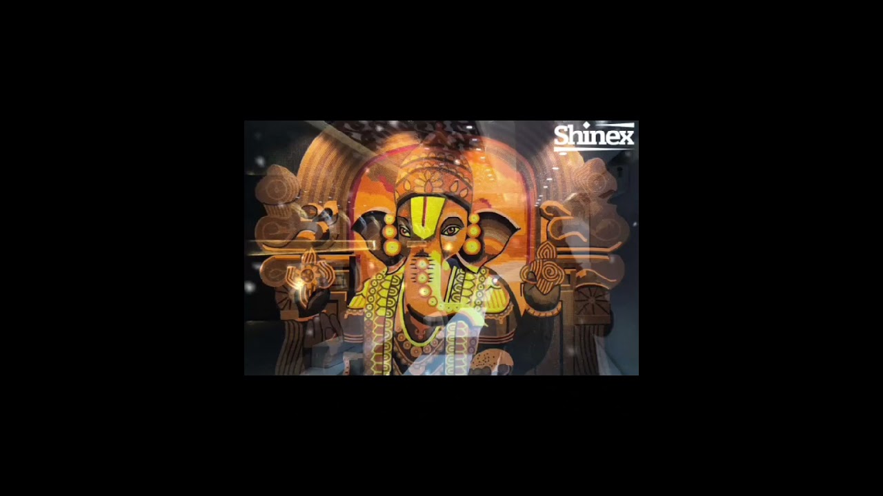 SHINEX Mosaics Ganpati Video