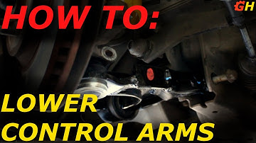 How to replace Lower Control Arms 2005-2014 Mustang GT