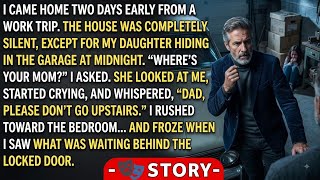 I Came Home 2 Days Early… My Daughter Begged Me Not to Go Upstairs