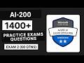 AI-200 | Azure AI Cloud Developer Associate | 1400+ Questions | Exam 2 (60 Qtns)
