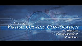 Voorhees College Fall 2020 Virtual Opening Convocation