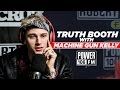 Machine Gun Kelly Enters 'The Truth Booth' - 3 Personal Questions