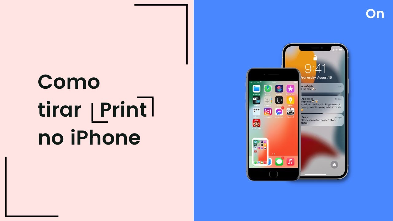 Como Tirar PRINT No IPhone YouTube