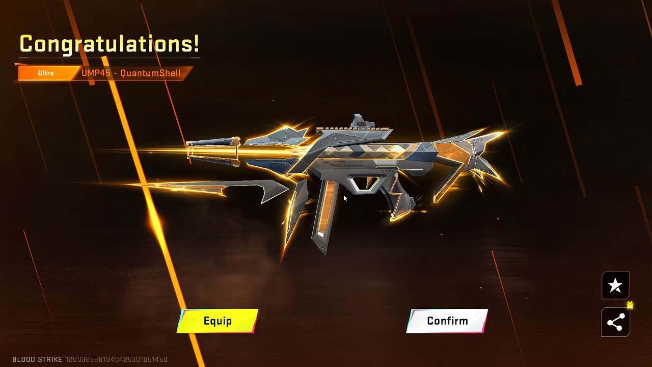 GACHA NEW ULTRA UMP45 QUANTUMSHELL STASH BLOODSTRIKE