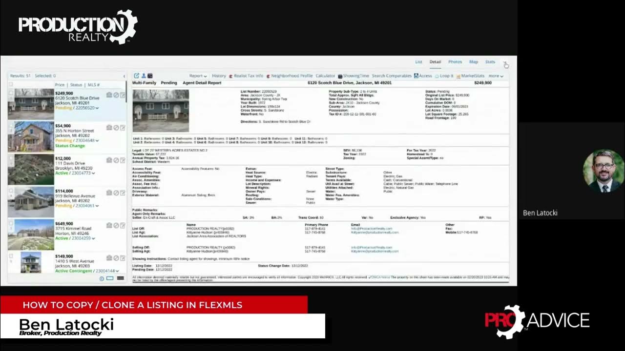How To Copy or Clone a Listing in FlexMLS YouTube