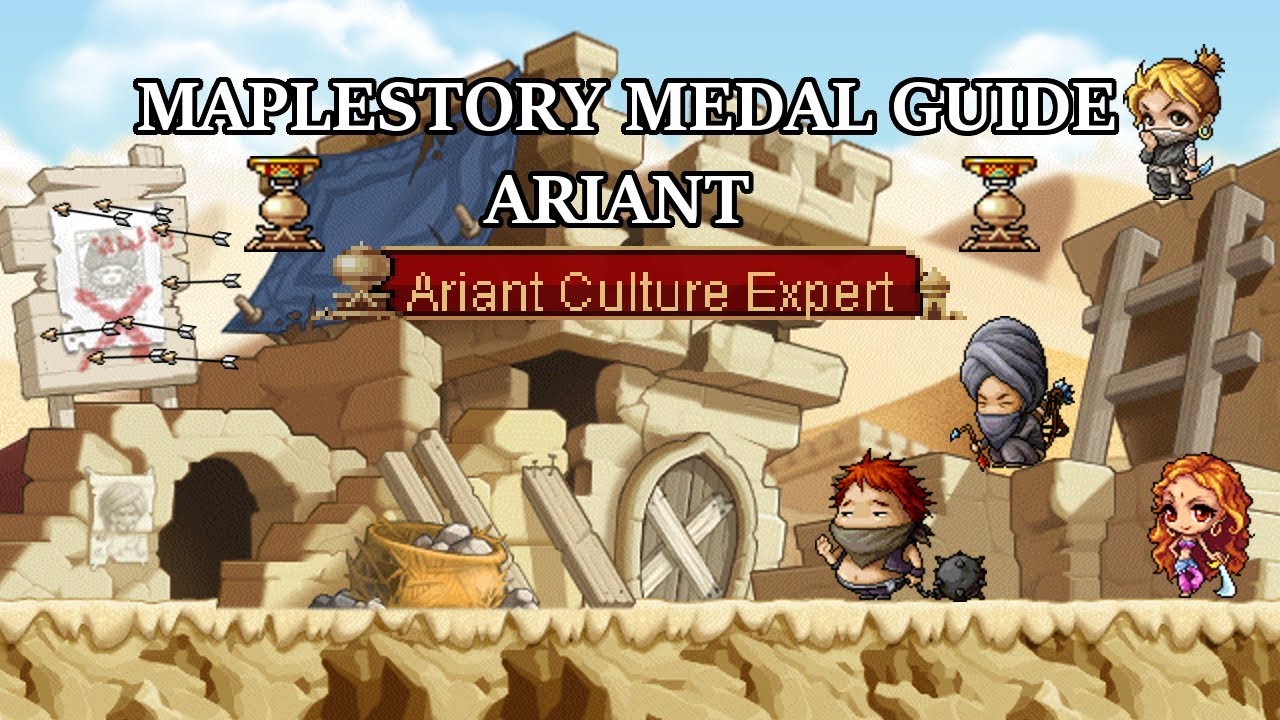 maplestory travel to ariant