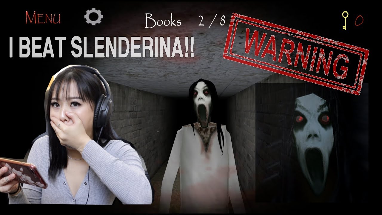 I Beat Slenderina The Cellar Warning Youtube