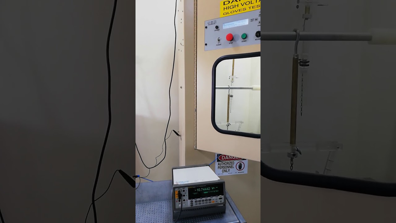 High voltage Gloves TEster YouTube