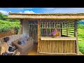 I Built a Bamboo Kitchen Alone in the Forest | Off-grid Living