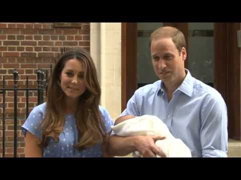 Royal Baby: Will and Kate leave hospital with their baby Prince of Cambridge