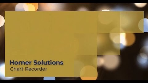 Chart Recorder Introduction Video