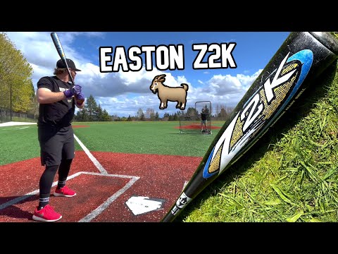 Hitting with the legendary EASTON Z2K (year 2000) | Is this the hottest bat ever made?