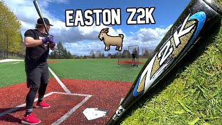 Hitting with the legendary EASTON Z2K (year 2000) | Is this the hottest bat ever made?