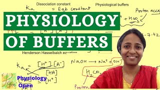 Physiological Buffer system acid base balance  | Renal system physiology lecture screenshot 5