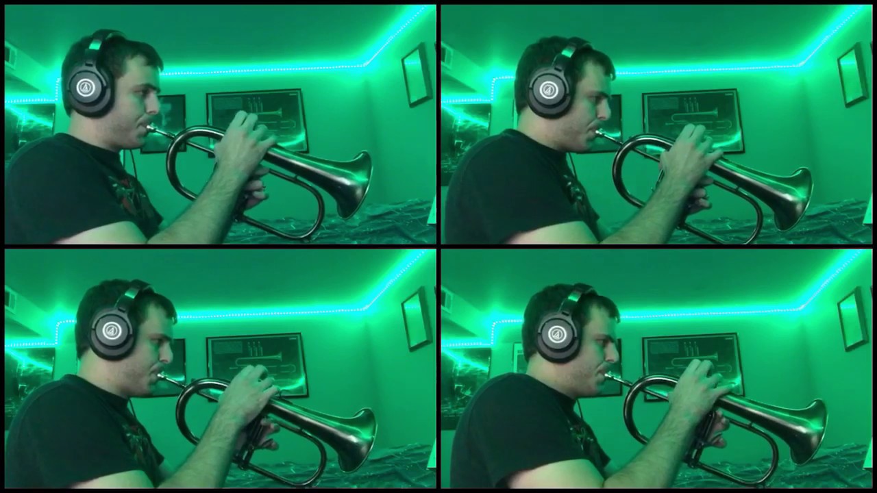 Jesus, My Soul's Delight for Flugelhorn Quartet