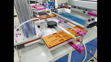 ruler screen printer#ruler screen printing machine working video