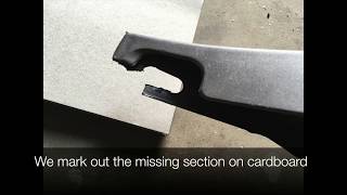 Fix , Replace or repair broken bumper tabs (missing sections on my S2000 bar)