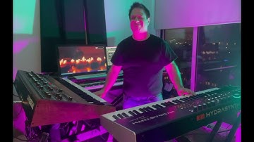 Synth Pop Instrumental Songs Retro 80s Synthwave Inspired by Prince Steve Winwood  Live Hydrasynth