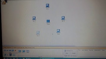 Star topology video tutorial using a Cisco Packet Tracer