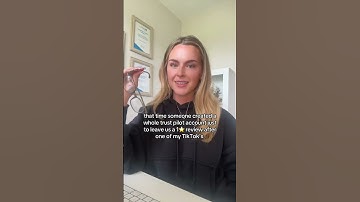 Sometimes people go the extra mile to leave a negative review! #shorts