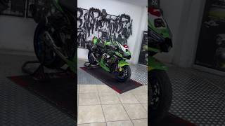 Track ready 🏁 Upgraded the ZX-10R with a high-performance racing chain #ZX10R #Racing #Motorcycle