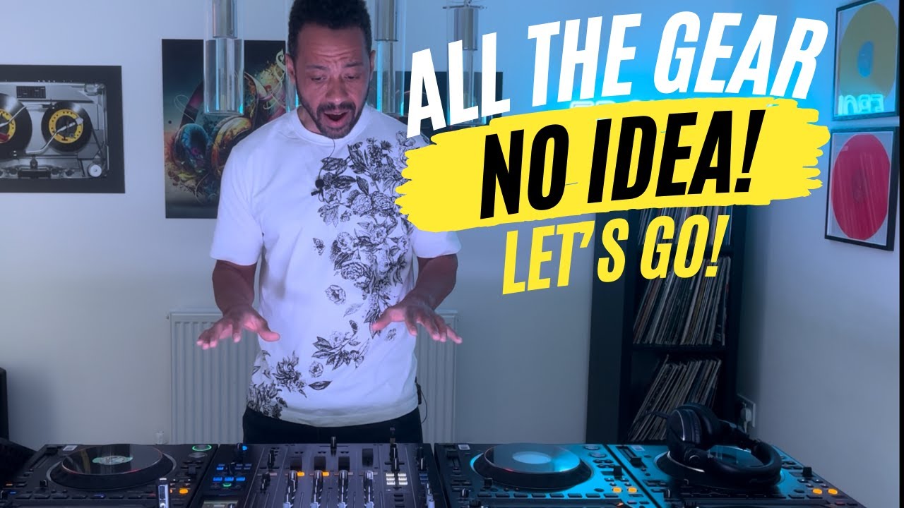 All the DJ gear…no idea! How will this go? pioneerdj djing djtips