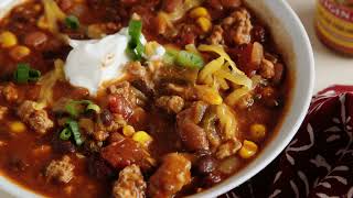 🌶️ Turkey Chili: Hearty, Healthy, & Budget-Friendly ✨