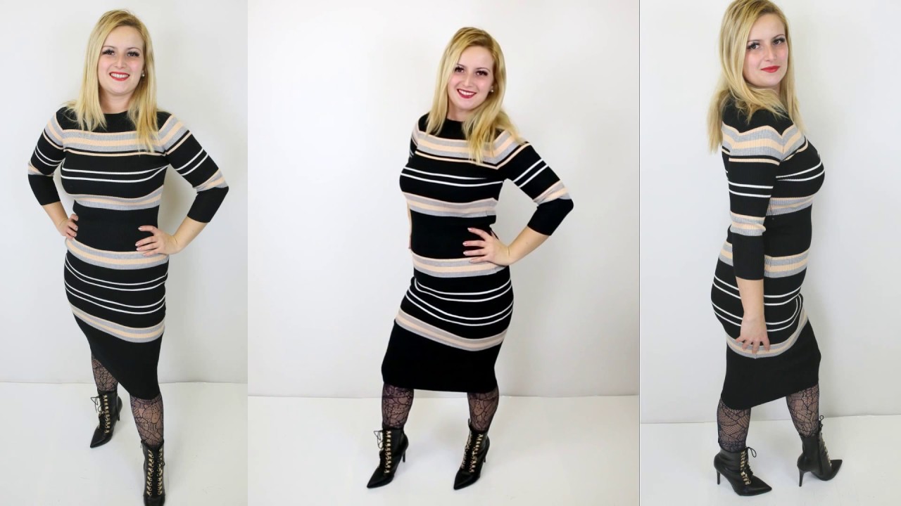 SOKY SOKA  DRESS BLACK 60003-3