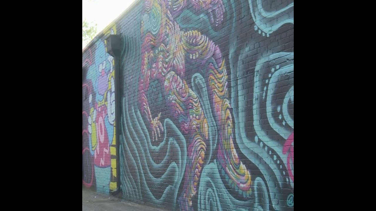 Oklahoma Fantastic Finds Plaza Walls murals in OKC YouTube